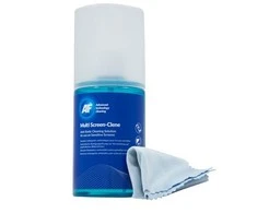 Valiklis AF TFT/LCD ekranams/ Interaktyvioms lentoms antistatinis su šluoste 200ml