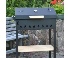 Abas Smokehouse Abas Ar vāku un plauktiem