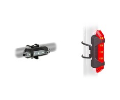 Author A-Stake Mini USB įkraunamas dviračio žibintų rinkinys