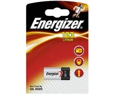 Elementas ENERGIZER 123, 3V