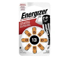 Energizer 13 Hearing Aid Baterija - Pack of 8