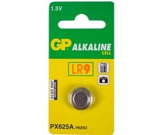 GP vienkartinės šarminės baterijos LR9, 1 vnt. pakuotė