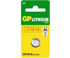 Galvinis elementas GP CR1616