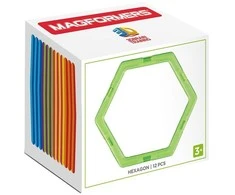 Magformers Hexagon 12PC Set rinkinys