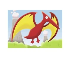 Puzzle 4in1 Jolly Dinos - RAVENSBURGER dėlionė