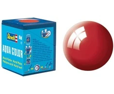 Revell Aqua Color dažai – Italian Raudona, blizgūs, 18 ml (36134)