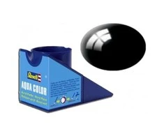 Revell Aqua Color blizgūs juodi akriliniai dažai 18 ml (36107)