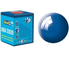 Revell dažai akriliniai aqua color mėlyni blizgantys