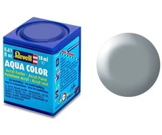 Revell Aqua Color dažai, pilka šilkmatė RAL 7001, 18 ml (36374)