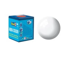 Revell dažai akriliniai aqua color balti blizgūs