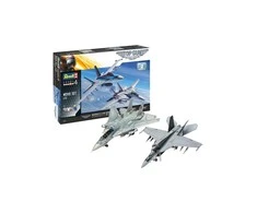 Revell Top Gun Maverick F/A-18E Super Hornet &amp; F-14D Tomcat dovanų rinkinys 1/72
