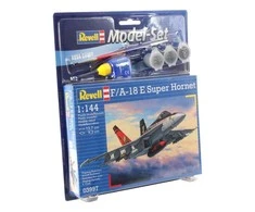 Modelių rinkinys 1:144 F/A-18 Super Hornet, Revell, spalvotas