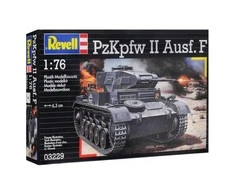 Revell PzKpfw II Ausf. F - PLASTIKINIS modeliavimo rinkinys