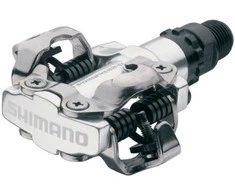 Pedalai Shimano PD-M520 SPD + SM-SH51 sidabrinis