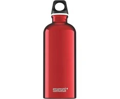 Gertuvė SIGG Alu Drinking Traveller 0.6L, raudona