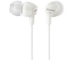 Sony MDR-EX15LP  laidinės ausinės, Baltos spalvos
