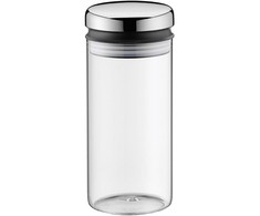 WMF stiklinis maisto laikymo indas su dangteliu 1 l, 21,5 cm, 06616040