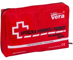 Vera AUTOMOBILIŲ PIRMOSIOS PAGALBOS RINKINYS AUTOMAX KOMPRES PIRMINIŲ BANDAGE