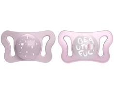 Chicco Čiulptukas nusiraminimui micro silikon róż 2vnt. 0-2m