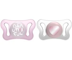 Chicco Čiulptukas nusiraminimui micro silikon róż 2vnt. 0-2m