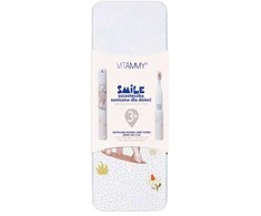 VITAMMY SMILE SONINIS DANTŲ ŠEPETĖLIS VAIKAMS 3+ SU DĖKLU