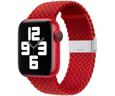 Išmaniojo laikrodžio Apple 2/3/4/5/6/7/SE pintas  Hurtel dirželis, Raudonos spalvos, 40/41/38mm