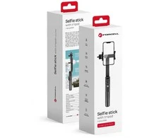 Asmenukių lazda + trikojis Forcell F-GRIP (S70M) (Bluetooth) juoda