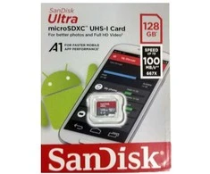 Atminties kortelė SanDisk Ultra microSDXC 128GB Android 100MB/s UHS-I