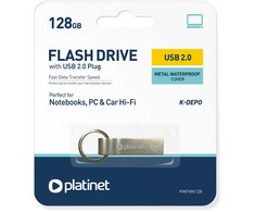 Atmintinė Platinet Metal Atsparus vandeniui 128GB USB 2.0