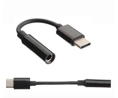 Audio adapteris Samsung KDM406 iš USB-C į 3,5mm juodas