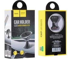 Automobilinis universalus telefono laikiklis Hoco CA9 magnetinis, juodas
