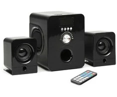 Kompiuterio kolonėlės Bluetooth kolonėlės Platinet (PSBB) (AUX, FM, TF card) juodos spalvos