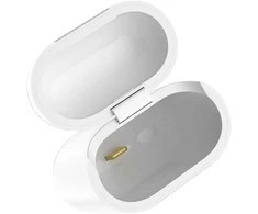 Dėklas (belaidis įkroviklis) Hoco CW18 Airpods baltas