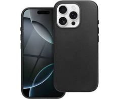 Oem Dėklas Leather Mag Cover (MagSafe) skirtas iPhone 16 juodas