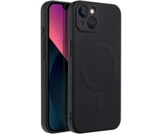 Oem Dėklas Silicone Mag Cover (MagSafe) skirtas iPhone 13 Pro Max juodas