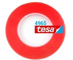 Dvipusė lipni juosta Polyester TESA 4965 (3mm x 25m)