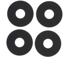Huawei Honor X8A kameros stikliukas Juodas (only lens 4pcs) ORG