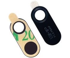 Huawei Y6 2019 kameros stikliukas Juodas (only lens) ORG