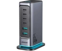 Įkroviklis Joyroom (JR-TCM02) (4xUSB-C; 2xUSB; 65W) juodas