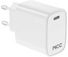 Įkroviklis NCC (USB-C) (20W) baltas