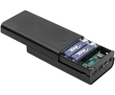 Išorinė baterija 12x Li-Ion Akyga AK-BC-05 37000mAh (2xUSB; 4xUSB-C; QC3.0 22.5W) juoda