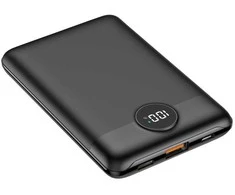 Išorinė baterija POWER BANK VEGER S11 10000mAh (Type-C; MicroUSB; 22.5W) juoda