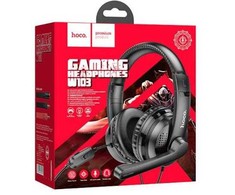 Laisvų rankų įranga Hoco W103 Gaming su mikrofonu juoda (1.2m laidas)
