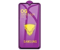 LCD apsauginis stikliukas "11D Full Glue" Samsung A515 A51 2020/A525 A52 4G/A526 A52 5G/A528 A52S 5G/G780/G781 S20 FE/M317 M31S juodas be įpakavimo