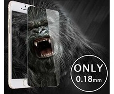 LCD apsauginis stikliukas "Gorilla 0.18mm" Apple iPhone 7/8 baltas be įpakavimo