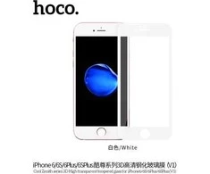 LCD apsauginis stikliukas "Hoco V1 3D Cool Zenith series High transparent" Apple iPhone 6 Plus/6S Plus baltas
