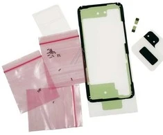 Lipdukų komplektas galiniam dangteliui Samsung G980/G981 S20 originalus (service pack)