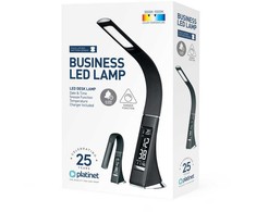 Platinet stalinė lempa LED (9W 480LM) juoda