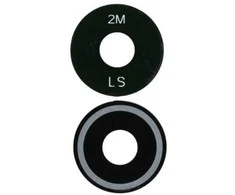 Samsung A03 A035 kameros stikliukas Juodas (Lens2) originalus (service pack)