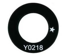 Samsung A135/A137 A13 4G/A136 A13 5G kameros stikliukas Juodas (Main lens) 1pcs (service pack)